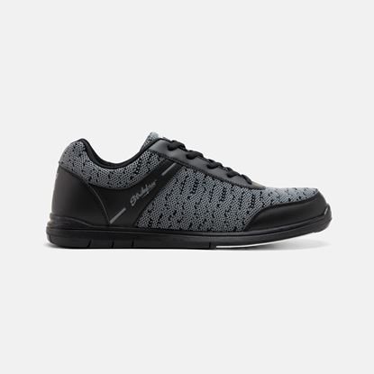 Picture of KR Strikeforce Men's Flyer Mesh Black Steel Bowling Shoes
