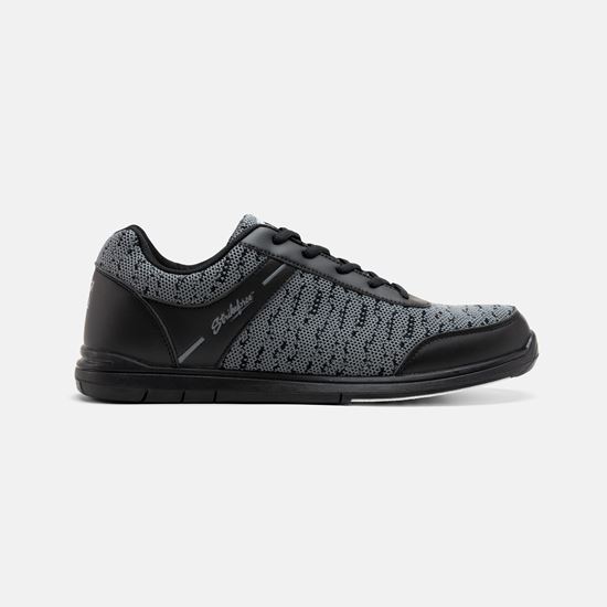 Picture of KR Strikeforce Men's Flyer Mesh Black Steel Bowling Shoes