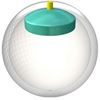 Picture of Storm Ice Black White Gold Bowling Ball