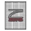 Picture of Brunswick Danger Zone Black SD Leather Bowling Shammy