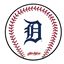 Picture of KR Strikeforce MLB Detroit Tigers Round Baseball Shammy