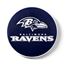 Picture of KR Strikeforce NFL Baltimore Ravens Round Rubber Bowling Shammy