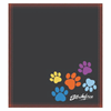 Picture of KR Strikeforce Paw Prints Bowling Ball Cleaning Leather Shammy
