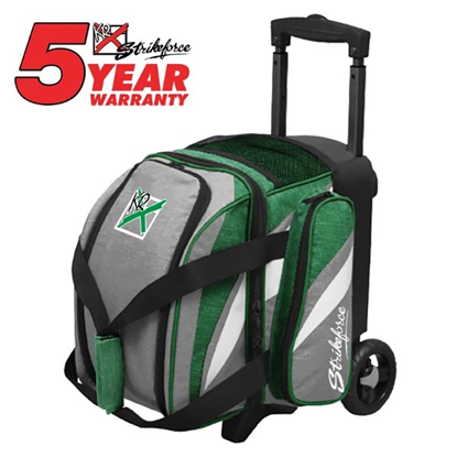 Picture of KR Cruiser 1 Ball Single Roller Grey Green Bowling Bag