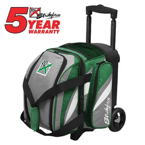 Picture of KR Cruiser 1 Ball Single Roller Grey Green Bowling Bag
