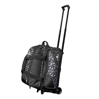 Picture of Brunswick Zone Double 2 Ball Roller Black Prism Bowling Bag
