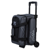 Picture of KR Hybrid X 2 Ball Double Roller Charcoal Bowling Bag