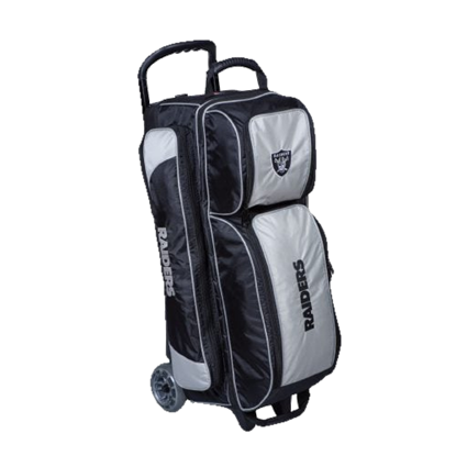 Picture of KR Raiders 3 Ball Premium Triple Roller NFL Bowling Bag