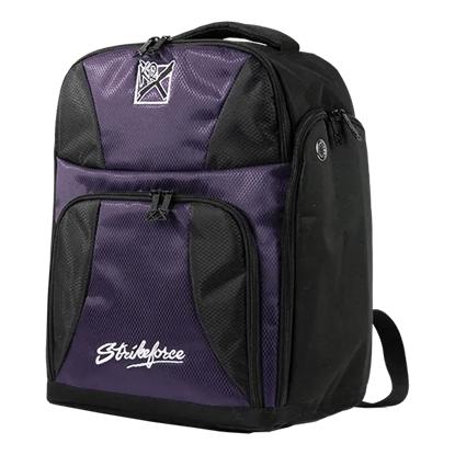 Picture of KR Strikeforce Single Ball & Shoe Purple Backpack Bowling Bag