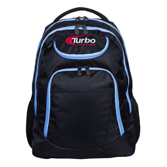 Picture of Turbo Shuttle Black Blue Bowling Backpack